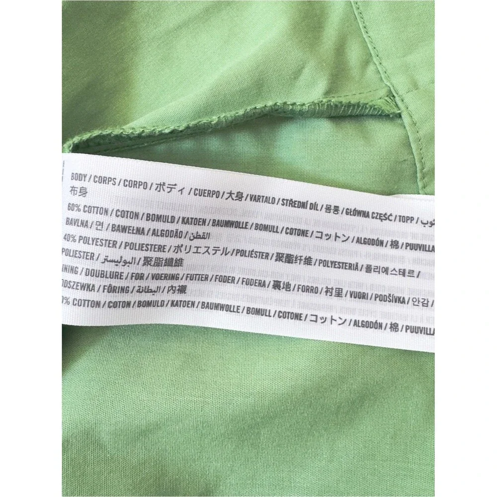 Abercrombie & Fitch NWOT Asymmetric One-Shoulder Green Maxi Pocket Dress
